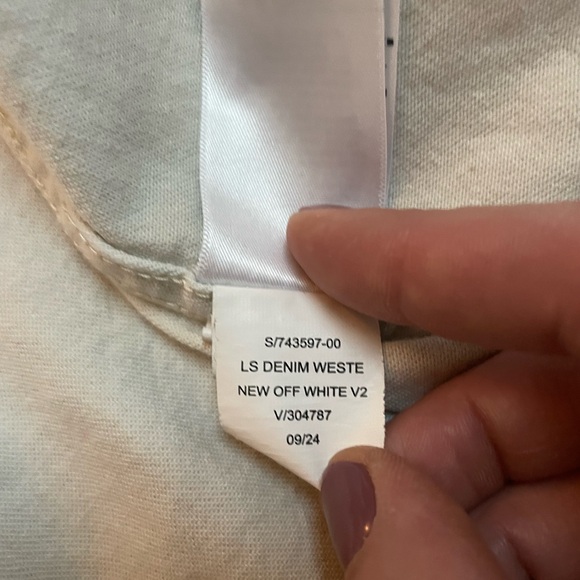 GAP Pearl Snap Button Down Ladies Lg - Picture 4 of 5